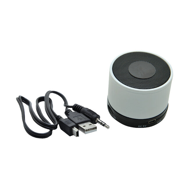 Baladeo PLR931 Thunder Bay Speaker with Handsfree and Bluetooth MP3, White