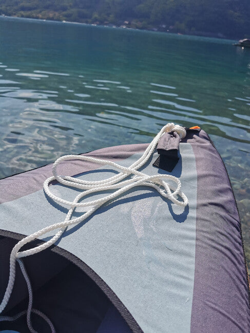 BasicNature Polypropylene Rope 6 mm, 200 Meter Roll White