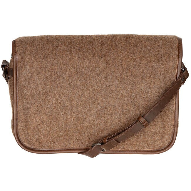 Pure Trash Shoulder Bag with Leather Straps