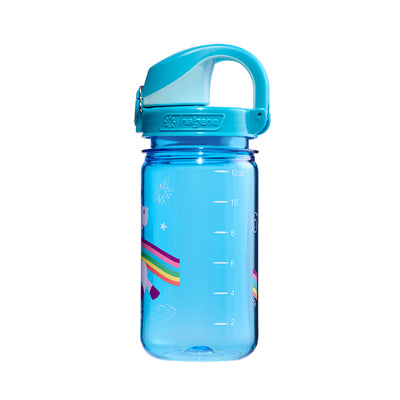 Nalgene Grip-n-Gulp Sustain Water Bottle 0.35L, Blue Unicorn