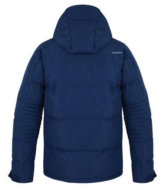 HUSKY Norel Men's Quilted Winter Jacket, Navy Blue