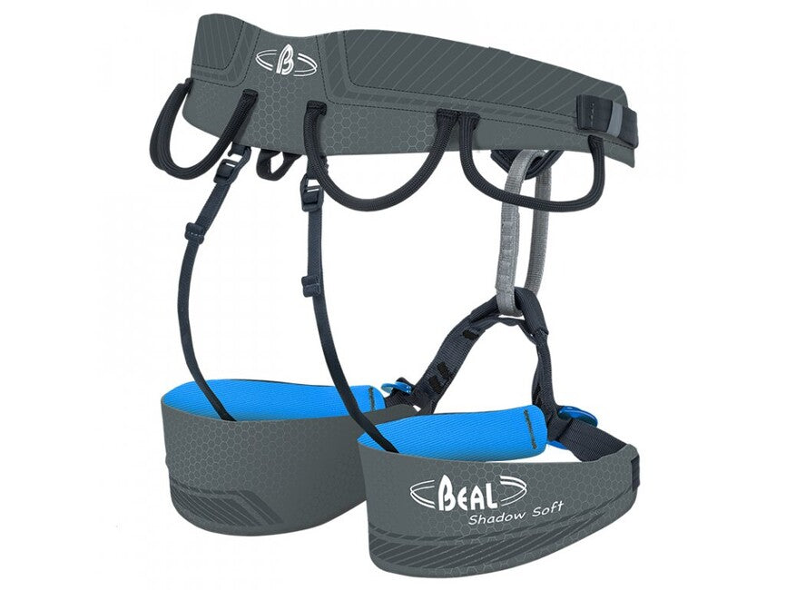 BEAL Shadow Soft Climbing Harness, Blue