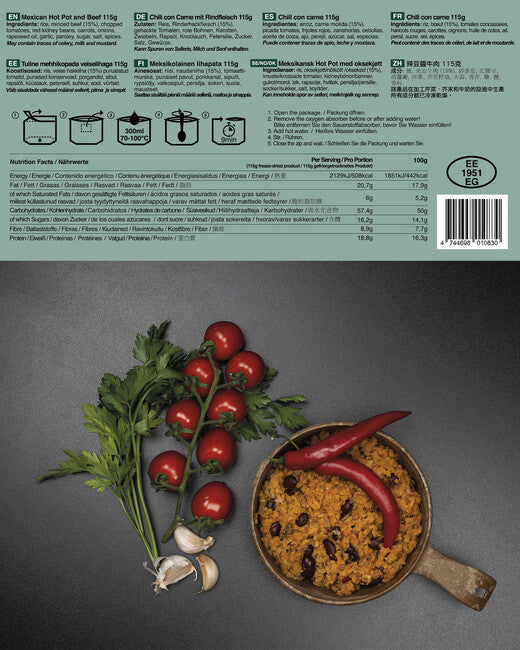 TACTICAL FOODPACK® Mexican Stew and Beef