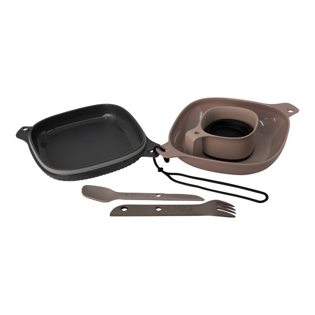UCO Mess Kit 6-Piece Grey-Beige