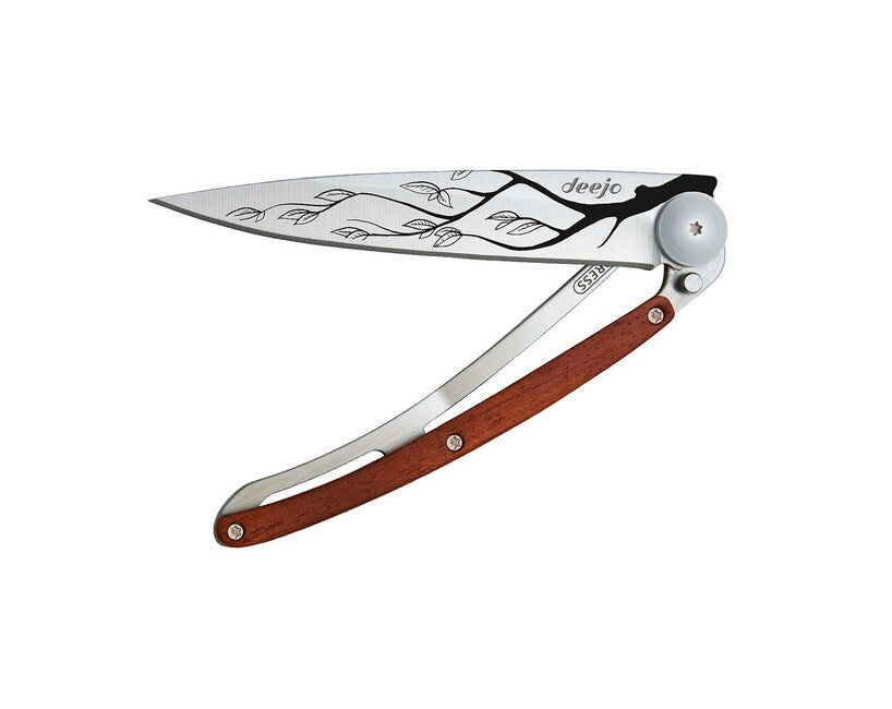 Deejo Tattoo Tree Folding Knife