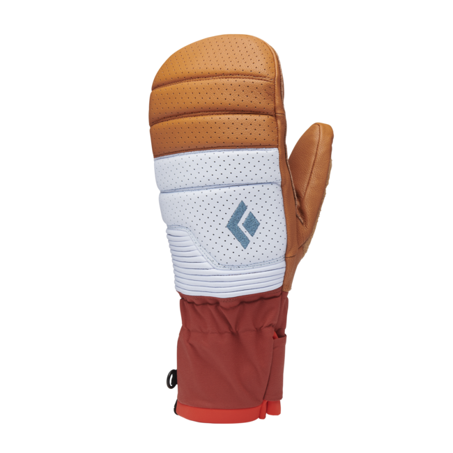 Black Diamond Progression Mitts Winter Gloves, Henna-Belay Blue