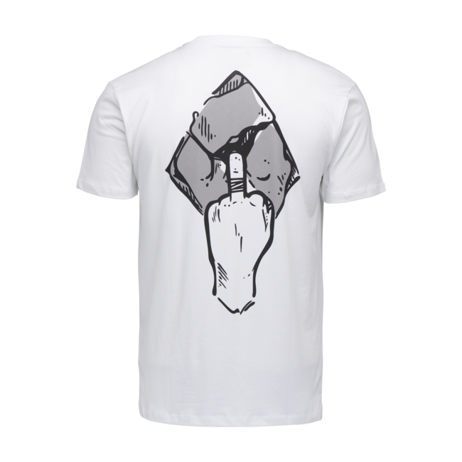 Black Diamond Men's Mono Pocket T-Shirt, White