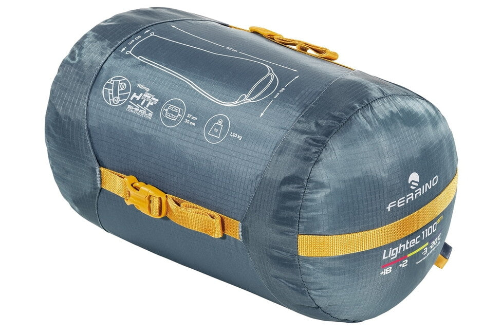 Ferrino Lightec SM 1100 Sleeping Bag, Blue