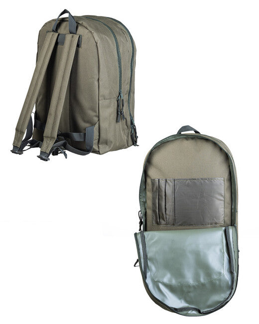 Mil-Tec DayPack Rucksack, Olive, 25L