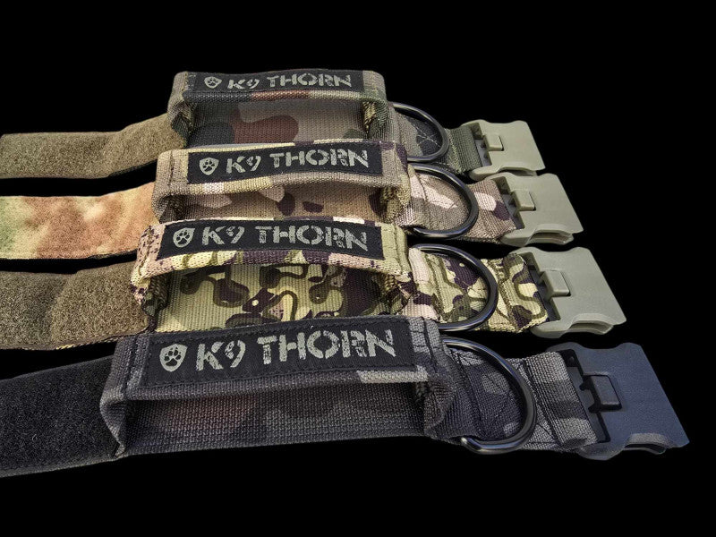 K9 Thorn Charlie Collar, Black Camo
