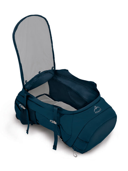 Osprey Fairview Trek 70 Backpack, Night Jungle Blue