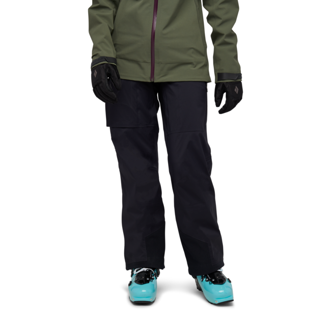 Black Diamond Dámske nohavice Recon Lt Stretch, čierna