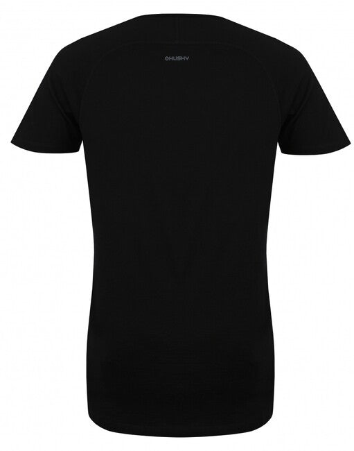 HUSKY Mersa Men's Short Sleeve Thermal T-Shirt M, Black