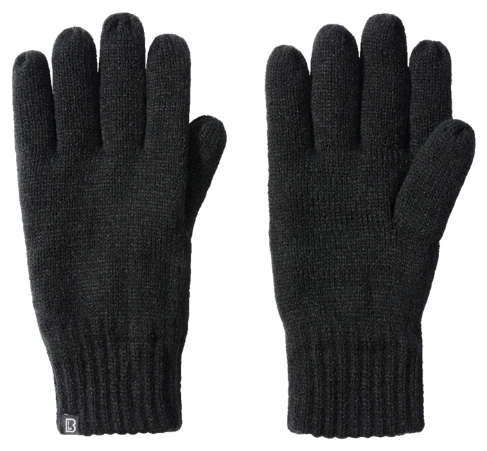 Brandit Knit Gloves, Black