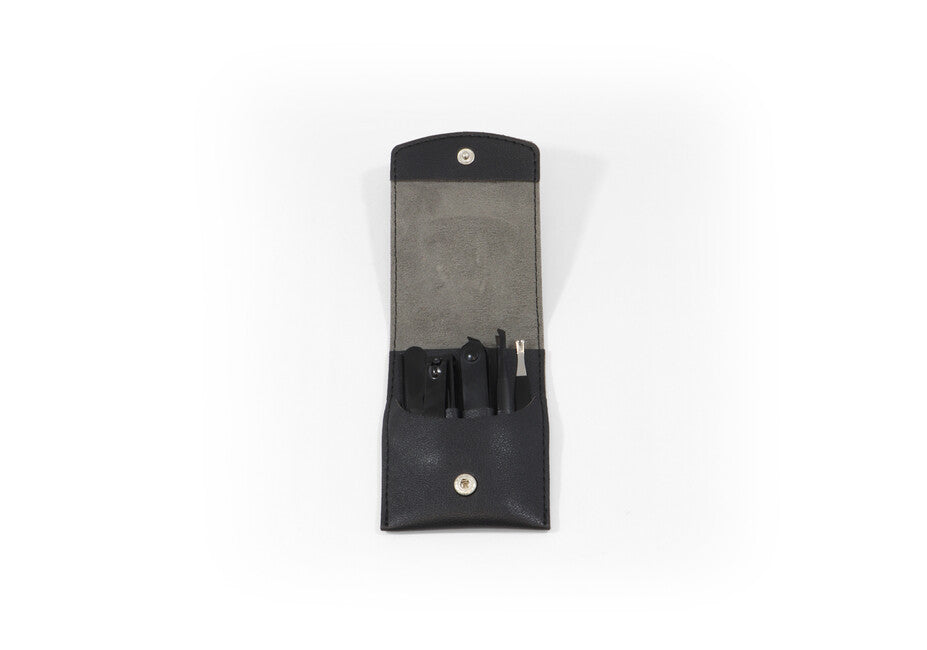 BasicNature Studio Manicure Set, Black