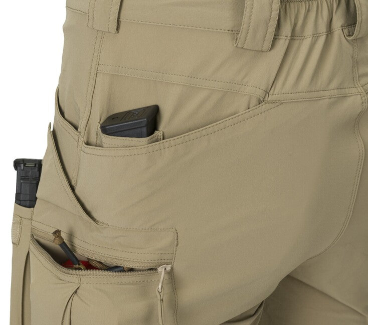 Helikon-Tex OTS 8.5" Outdoor Tactical Shorts, VersaStretch Lite, Taiga Green