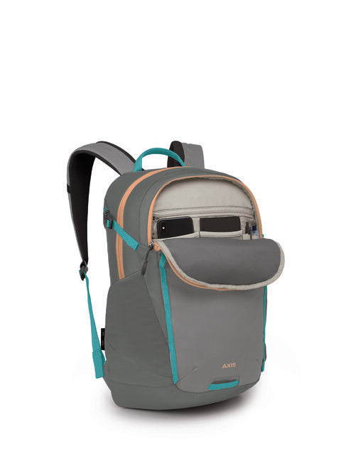 Osprey Axis City Backpack, Medium Grey/Coal Grey