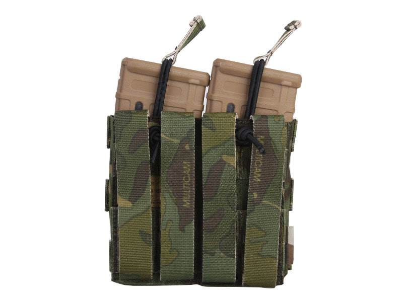 Emerson Gear Modular Open Double Magazine Pouch 5.56, Multicam Tropic