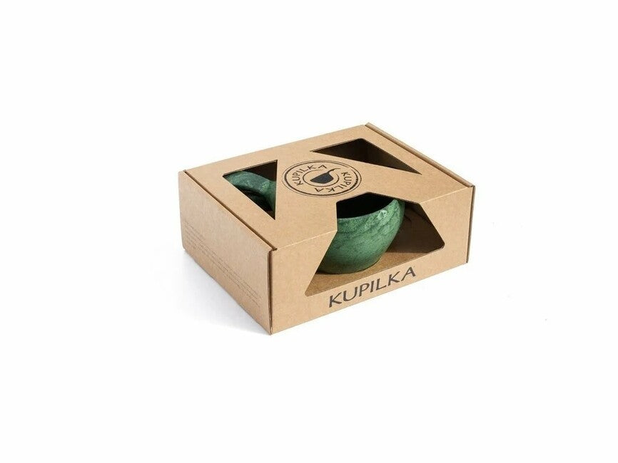 Kupilka Eating Set with Mug, 370 ml, Green
