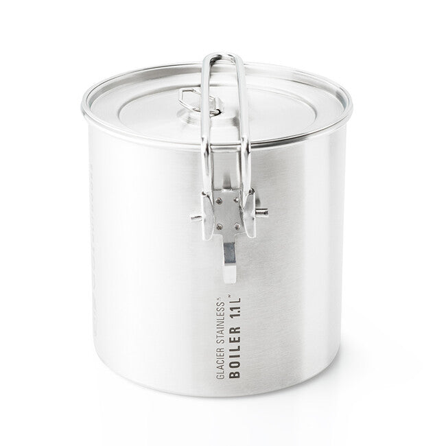 GSI Outdoors Glacier Stainless Steel Pot 1.1 L