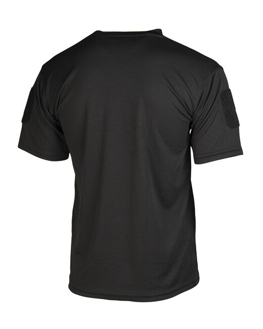 Mil-Tec Tactical QUICK DRY Short Sleeve T-Shirt, Black