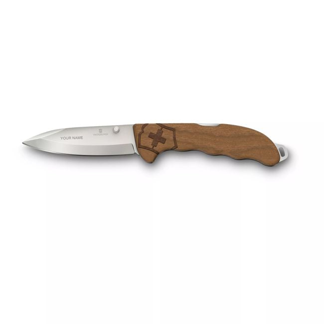 Victorinox Evok Wood Pocket Knife, Brown