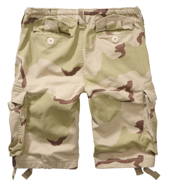Brandit Vintage Shorts, 3-Color Desert