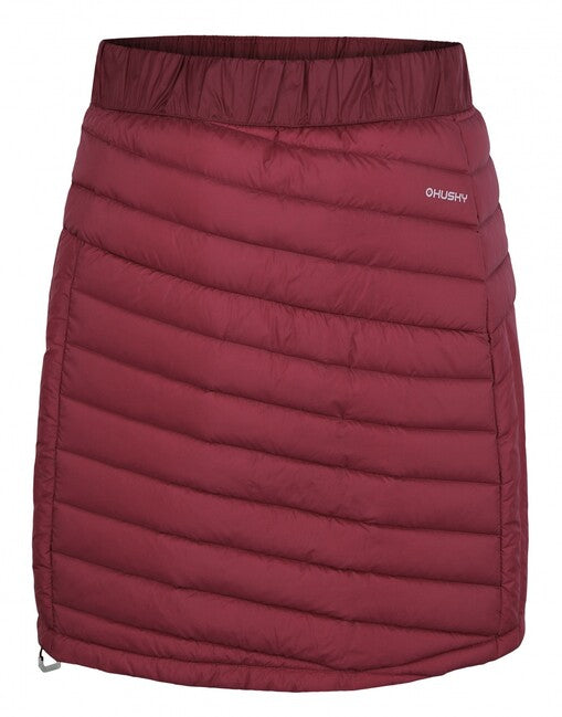 HUSKY Women's Down Skirt Frozy, Burgundy