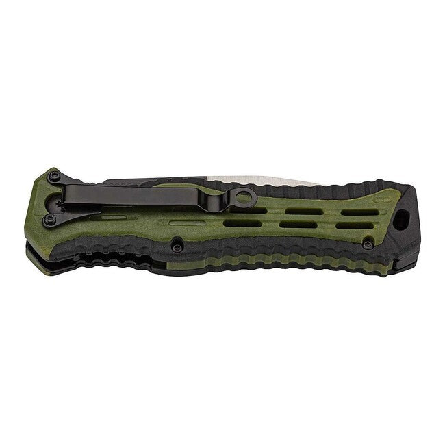 Herbertz Outdoor Folding Knife 9.8cm, Plastic, Black-Green