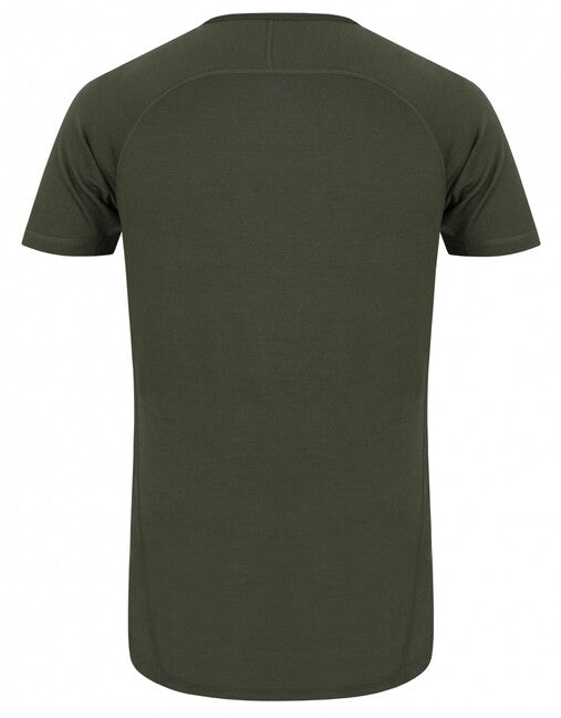 HUSKY Mersa Men's Short Sleeve Thermal Shirt M, Green