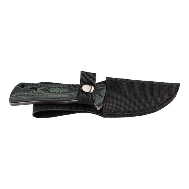 Herbertz Knife Belt, 8.5cm, G10 Green-Grey