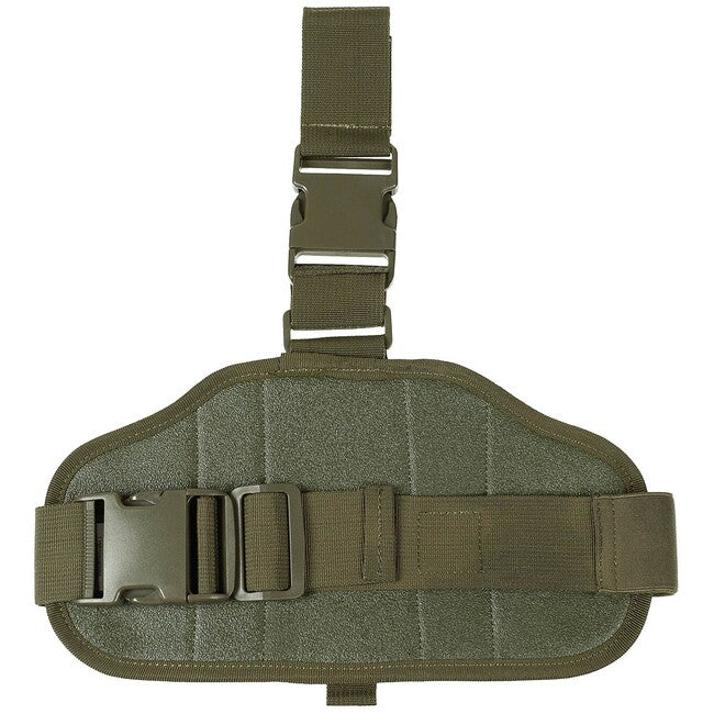 MFH Thigh Holster Right-Handed MOLLE, OD Green