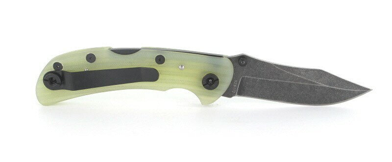 Herbertz TOP-Collection Folding Knife 9cm, Transparent G10, Nylon Sheath
