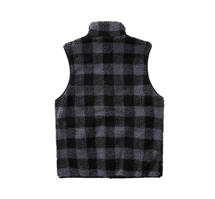 Brandit Teddyfleece Fleece Vest, Black/Grey