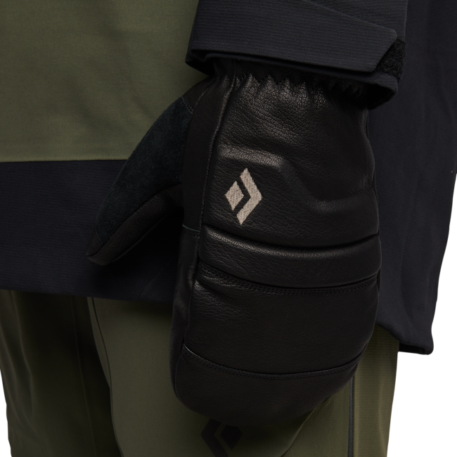 Black Diamond Spark Mitts Winter Gloves, Black