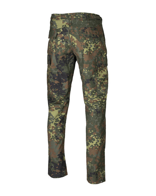 Mil-Tec US BDU SLIM FIT Pants, Flecktarn