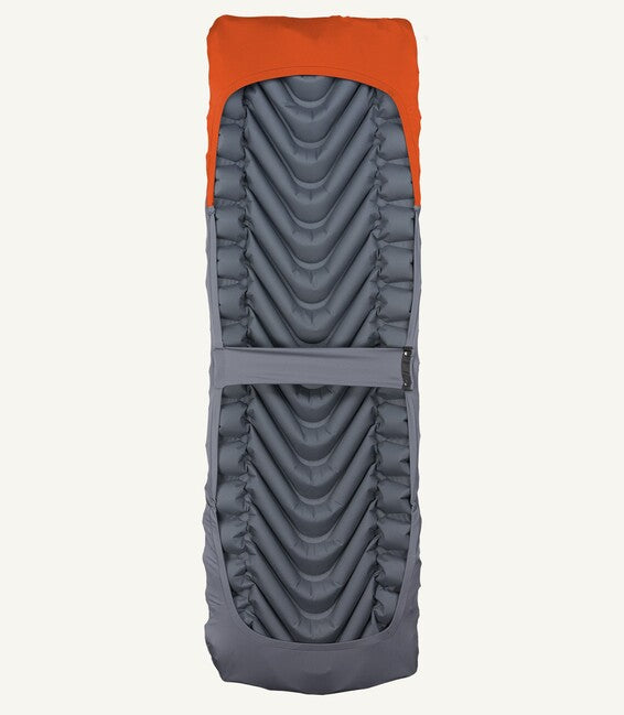 Klymit V Sheet Pad Protective Mat Cover, Orange Grey