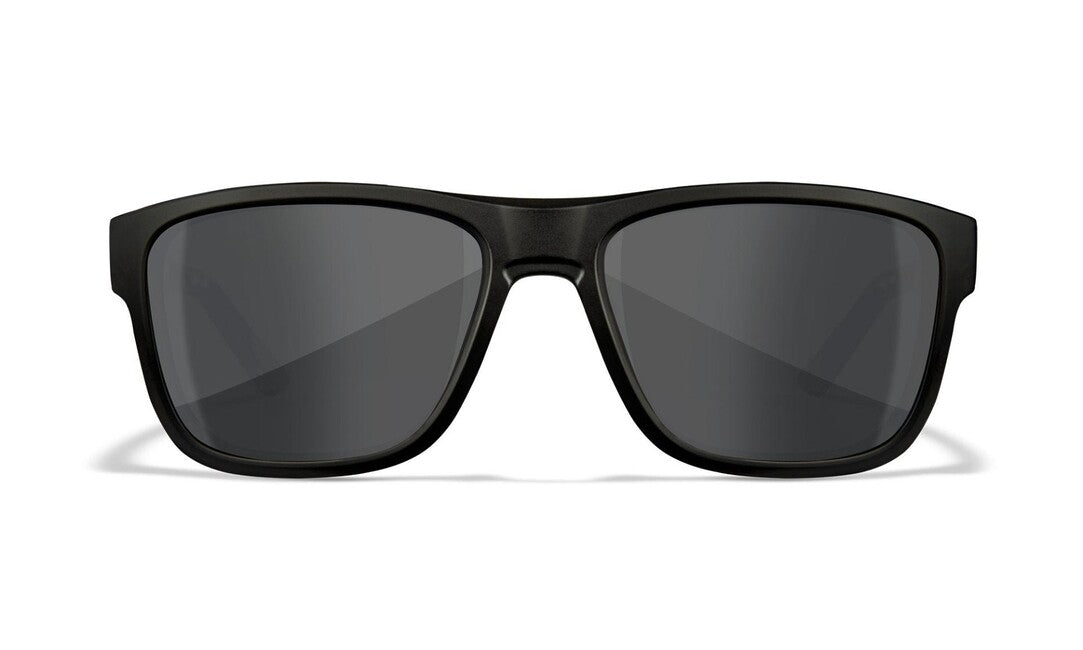 WileyX Ovation Sunglasses, Black/Grey Mirror