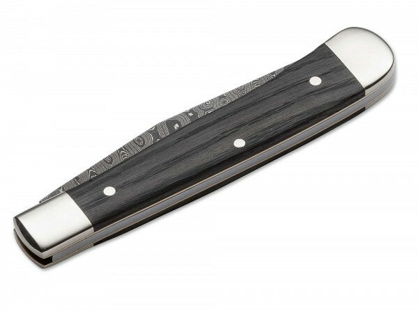 BÖKER® vreckový nôž Trapper Classic 8,3 cm, damašek, dub Bog