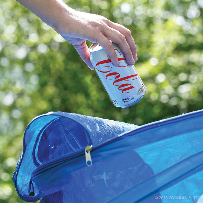 Coghlan's Pop-Up Camping Trash Bag Stuff Bag 100 liters Blue