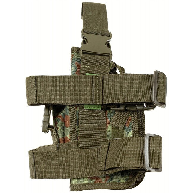 MFH MOLLE Leg Holster Right-Handed, BW Camo