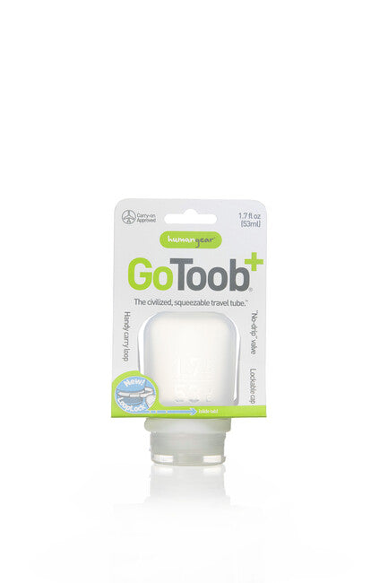 Humangear GoToob+ Silicone Travel Bottle 53ml, Green