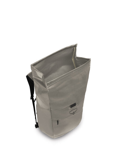 OSPREY Transporter Roll Top Backpack, Tan Concrete