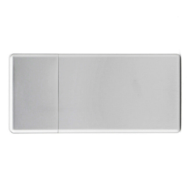 Origin Outdoors Travel Ashtray, Rectangular Silver