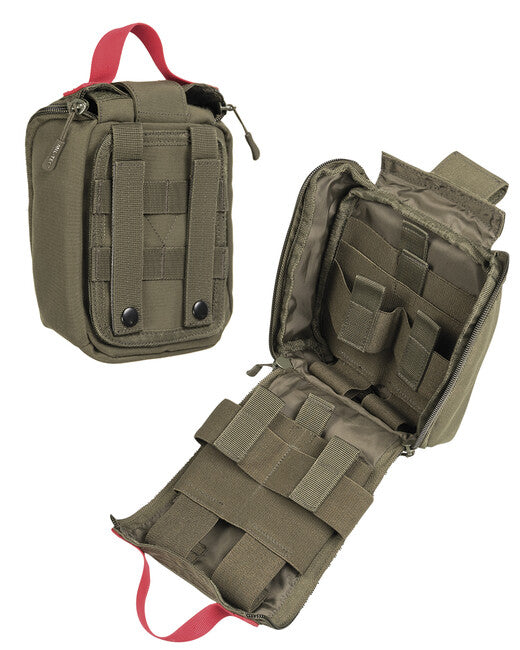 Mil-Tec IFAK Laser Cut Dark First Aid Kit, Olive