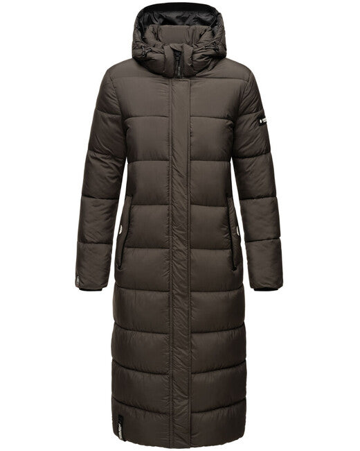 Navahoo Women's Long Winter Parka Isalie, Anthracite