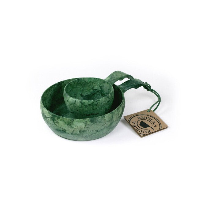 Kupilka 55 + 21 Bowl and Mug Set, Green