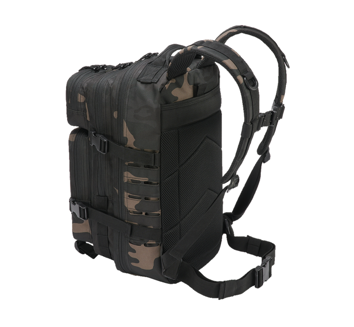 Brandit US Cooper Lasercut Backpack 25L, Dark Camo