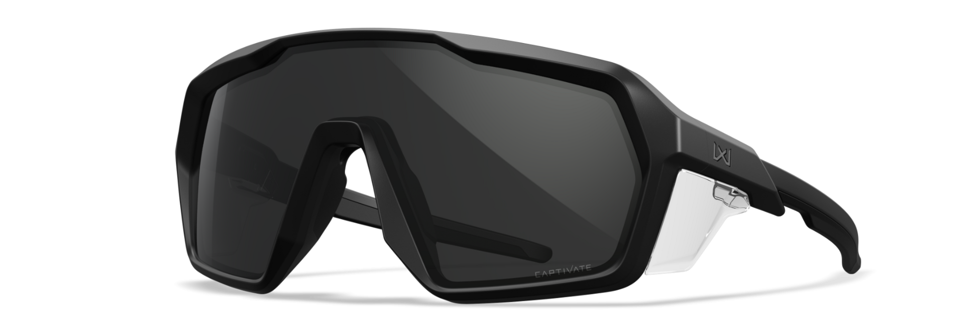 Wiley X Citadel Sunglasses, Captivate Grey/Matte Black
