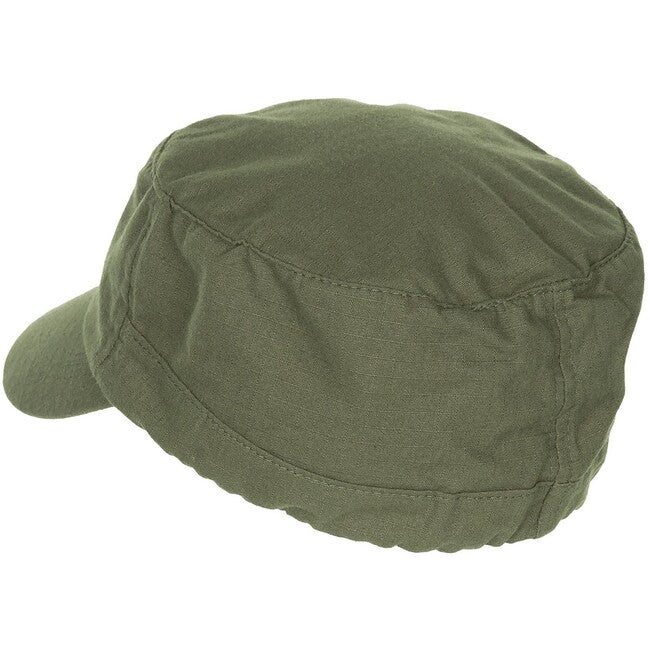 MFH US Cap Rip-Stop, Olive Green, Elasti-Fit